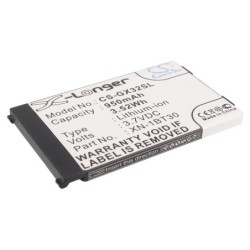 Batterie pour Sharp GZ200 (950 mAh/3.52 Wh, 3.7 V)
