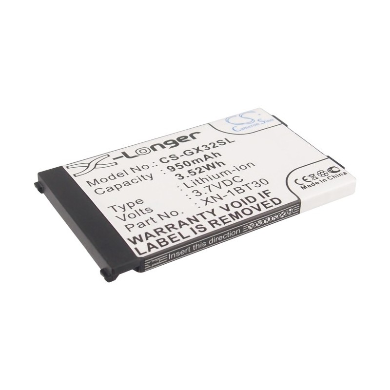 Batterie pour Sharp GZ200 (950 mAh/3.52 Wh, 3.7 V)