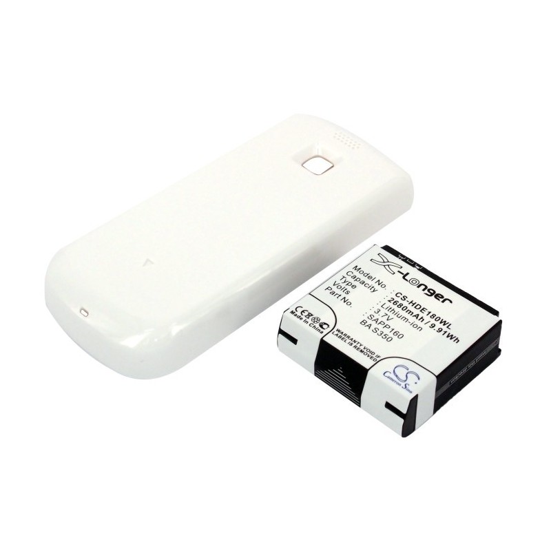 Batterie pour HTC BA S350 (2680 mAh/9.92 Wh, 3.7 V)