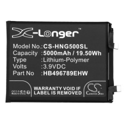 Batterie pour Honor Magic 5 (5000 mAh/19.5 Wh, 3.9 V)