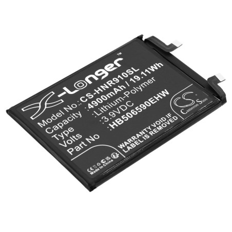 Batterie pour Honor 90 Pro (4900 mAh/19.11 Wh, 3.9 V)