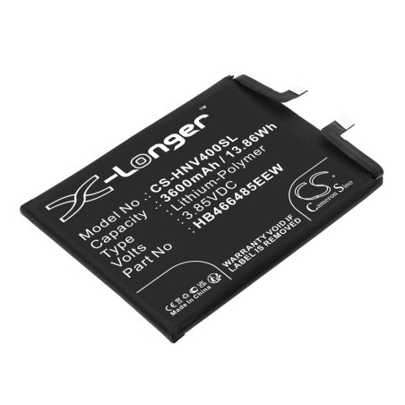Batterie pour Huawei HB466485EEW (3600 mAh/13.86 Wh, 3.85 V)