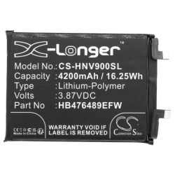 Batterie pour Honor Honor 50 (4200 mAh/16.25 Wh, 3.87 V)