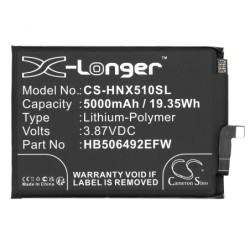 Batterie pour Honor RMO-NX3 (5000 mAh/19.35 Wh, 3.87 V)