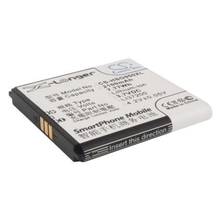 Batterie pour Hisense LI37200 (2100 mAh/7.77 Wh, 3.7 V)