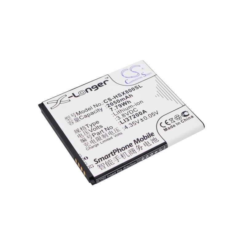 Batterie pour Hisense E620M (2050 mAh/7.79 Wh, 3.8 V)