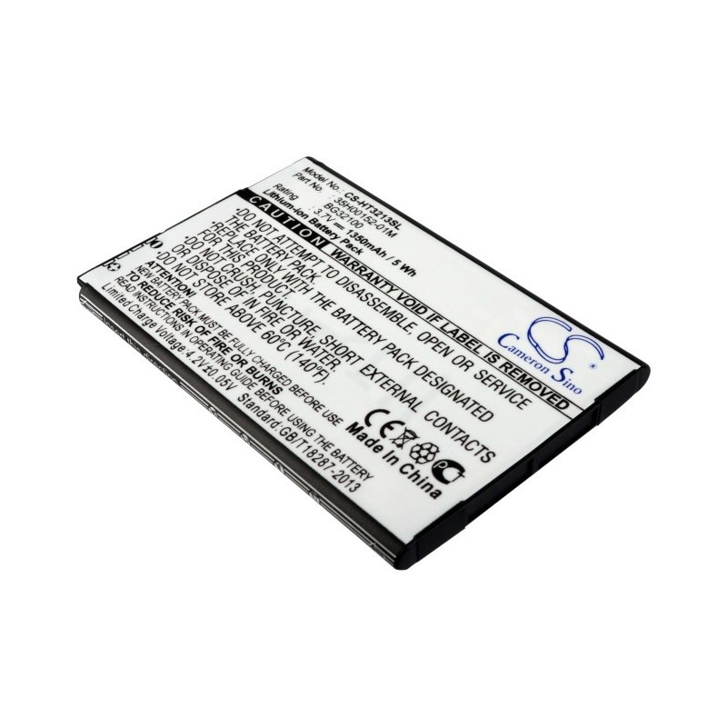 Batterie pour HTC S710D (1350 mAh/5 Wh, 3.7 V)