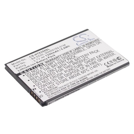 Batterie pour HTC BTR6350 (1350 mAh/5 Wh, 3.7 V)