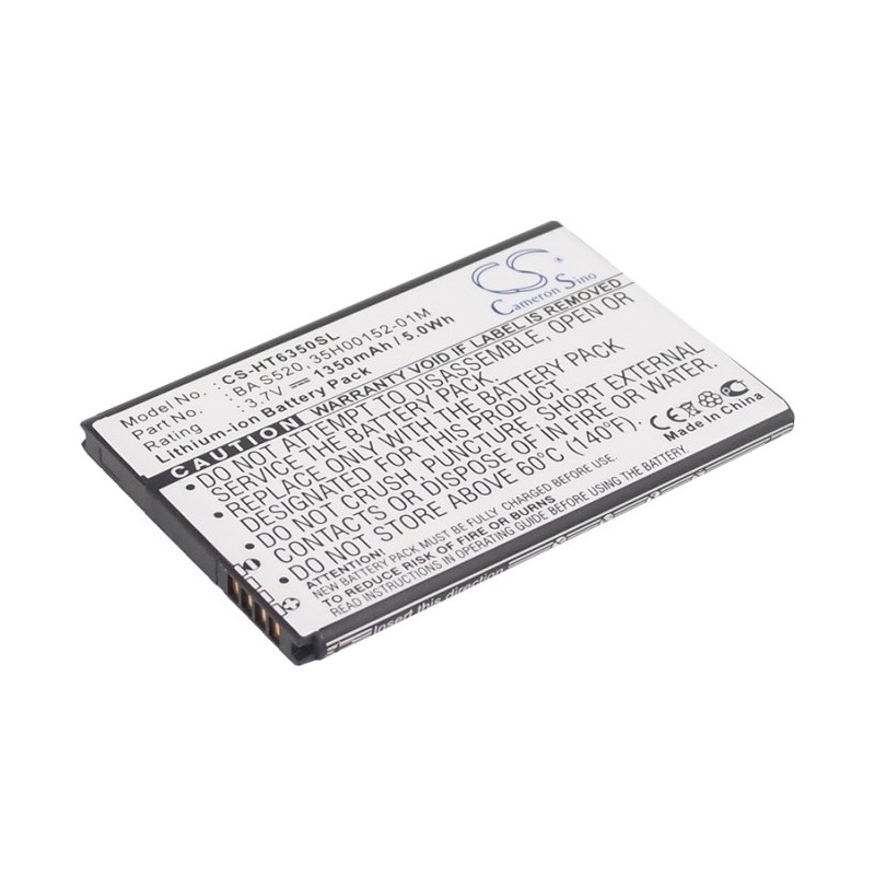 Batterie pour HTC Droid Incredible 2 (1350 mAh/5 Wh, 3.7 V)
