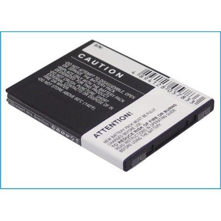 Batterie pour HTC ADR6425 (1550 mAh/5.74 Wh, 3.7 V)