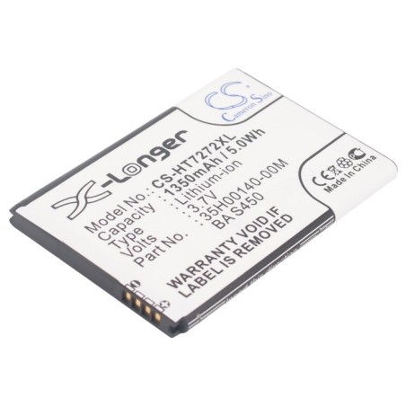 Batterie pour T-Mobile G2 (1350 mAh/5 Wh, 3.7 V)