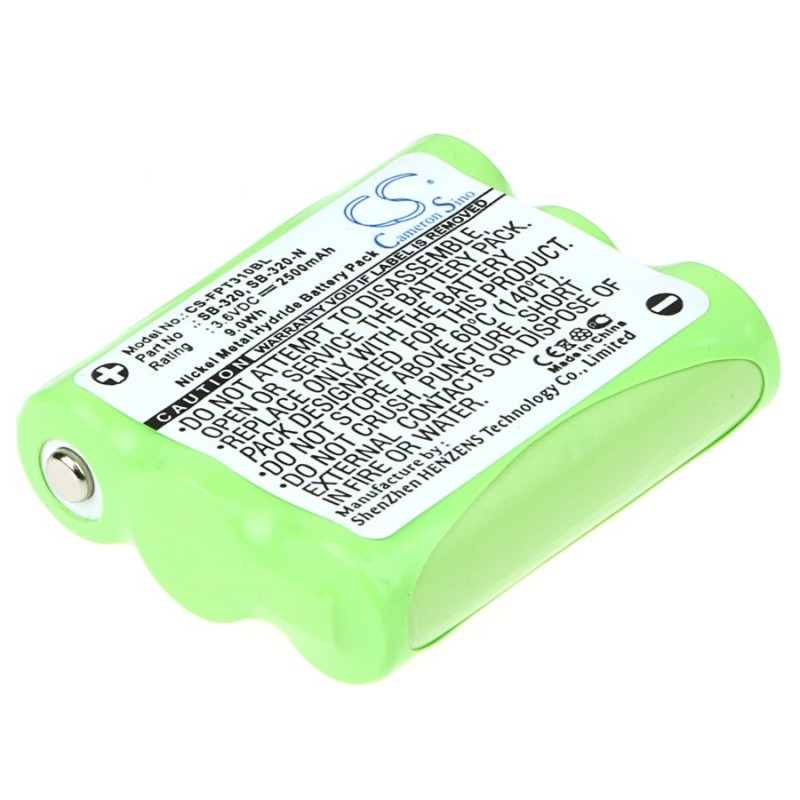 Batterie pour Trilithic TR3 (2500 mAh/9 Wh, 3.6 V)