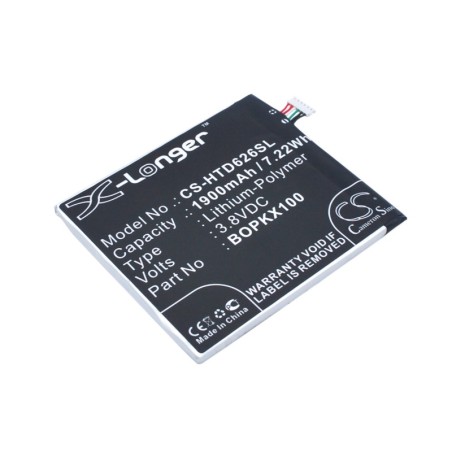 Batterie pour HTC A22 (1900 mAh/7.22 Wh, 3.8 V)