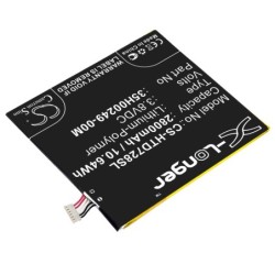 Batterie pour HTC D728x (2800 mAh/10.64 Wh, 3.8 V)