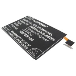 Batterie pour HTC M8D (2600 mAh/9.88 Wh, 3.8 V)