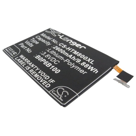 Batterie pour HTC One M8E (2600 mAh/9.88 Wh, 3.8 V)