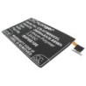 Batterie pour HTC One E8 (2600 mAh/9.88 Wh, 3.8 V)