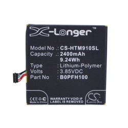 Batterie pour HTC 35H00234-00M (2400 mAh/9.24 Wh, 3.85 V)
