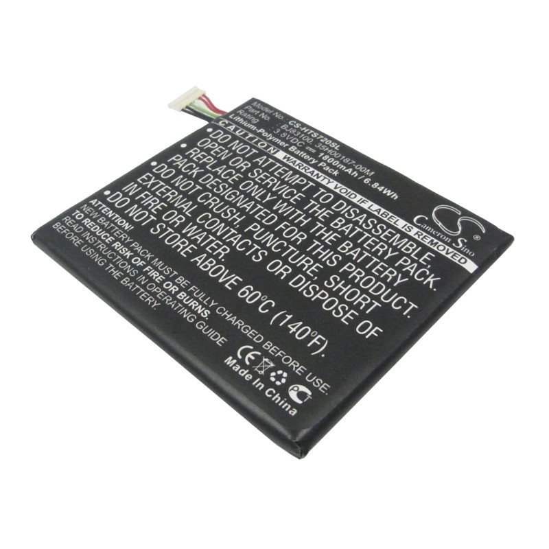 Batterie pour HTC S720e (1800 mAh/6.84 Wh, 3.8 V)