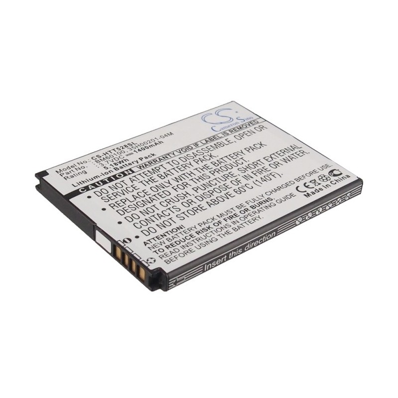 Batterie pour HTC One SC (1400 mAh/5.18 Wh, 3.7 V)