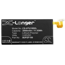 Batterie pour HTC Ocean Note (3000 mAh/11.55 Wh, 3.85 V)