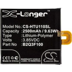 Batterie pour HTC B2Q3F100 (2500 mAh/9.63 Wh, 3.85 V)
