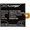 Batterie pour HTC B2Q3F100 (2500 mAh/9.63 Wh, 3.85 V)