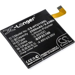 Batterie pour HTC 601HT (2500 mAh/9.63 Wh, 3.85 V)
