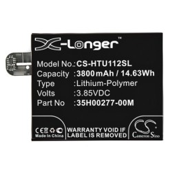 Batterie pour HTC U11+ (3800 mAh/14.63 Wh, 3.85 V)