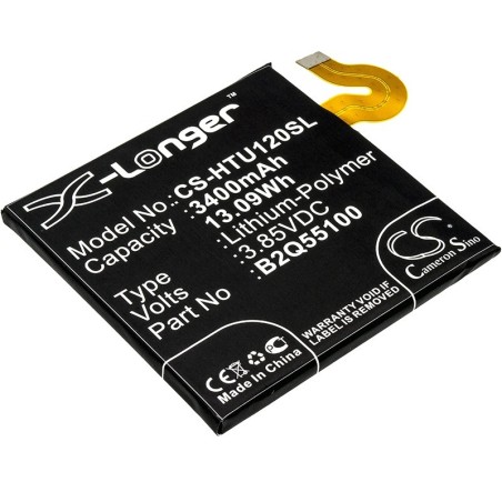 Batterie pour HTC Exodus 1 (3400 mAh/13.09 Wh, 3.85 V)