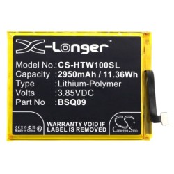 Batterie pour HTC Wildfire E1 (2950 mAh/11.36 Wh, 3.85 V)