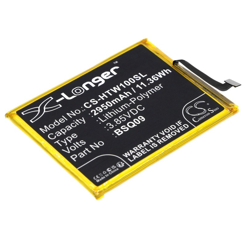 Batterie pour HTC Wildfire E1 plus (2950 mAh/11.36 Wh, 3.85 V)