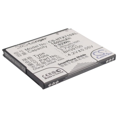 Batterie pour HTC Omega (1600 mAh/5.92 Wh, 3.7 V)