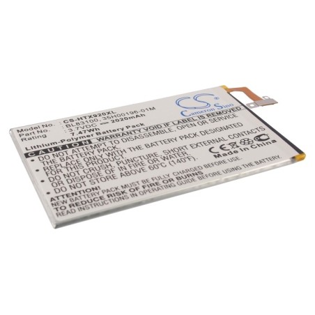 Batterie pour HTC BTR6435B (2020 mAh/7.68 Wh, 3.8 V)