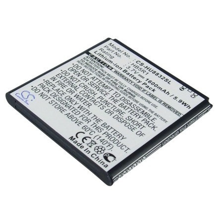 Batterie pour Huawei U8520 (1600 mAh/5.92 Wh, 3.7 V)