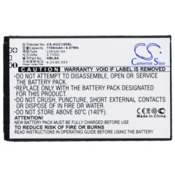 Batterie pour Huawei C2808 (1100 mAh/4.07 Wh, 3.7 V)