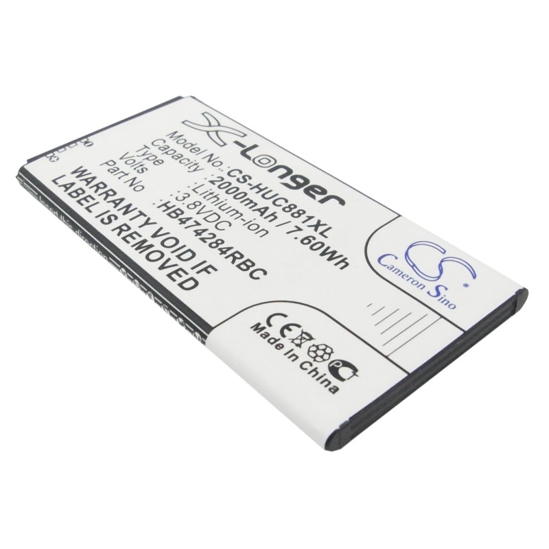 Batterie pour Huawei C8817E (2000 mAh/7.6 Wh, 3.8 V)