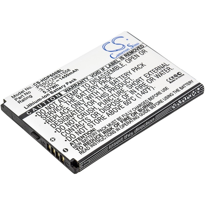 Batterie pour HandHeld 6000 (1450 mAh/5.37 Wh, 3.7 V)