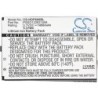 Batterie pour HandHeld 6000 (1450 mAh/5.37 Wh, 3.7 V)
