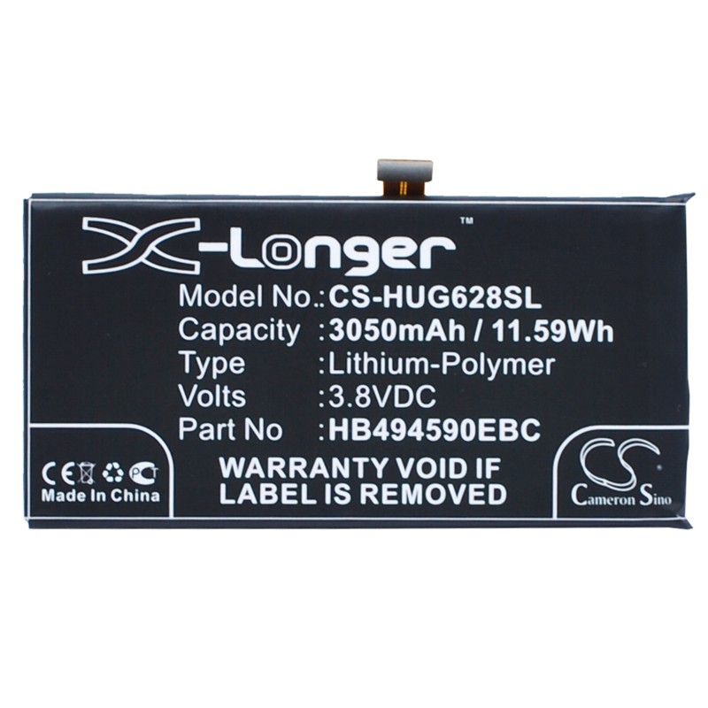 Batterie pour Honor 7 (3050 mAh/11.59 Wh, 3.8 V)