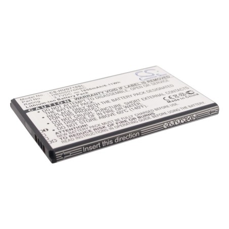 Batterie pour Huawei A199 (1650 mAh/6.11 Wh, 3.7 V)