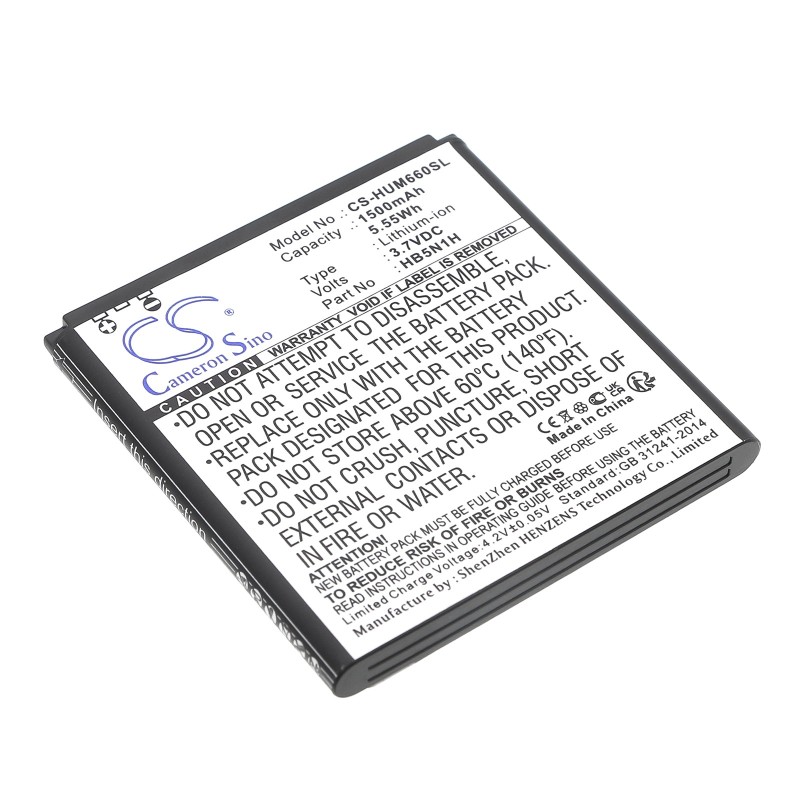 Batterie pour Huawei Phoenix (1500 mAh/5.55 Wh, 3.7 V)
