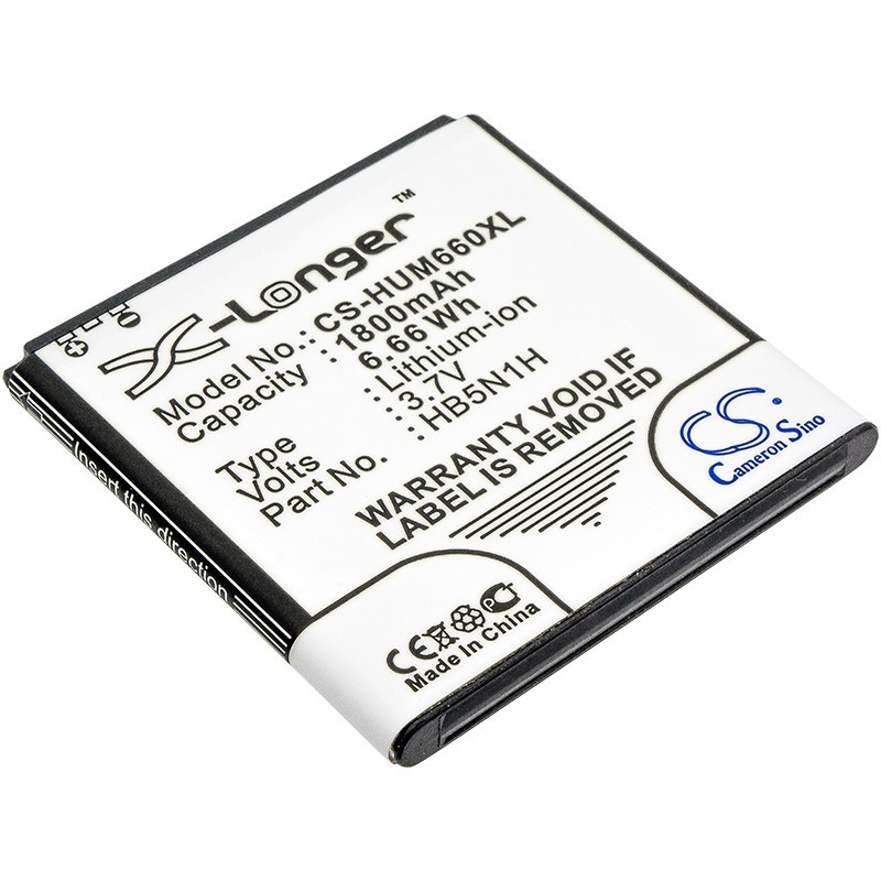 Batterie pour MetroPCS BCC1023 (1800 mAh/6.66 Wh, 3.7 V)