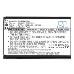 Batterie pour MTC Android (1100 mAh/4.07 Wh, 3.7 V)