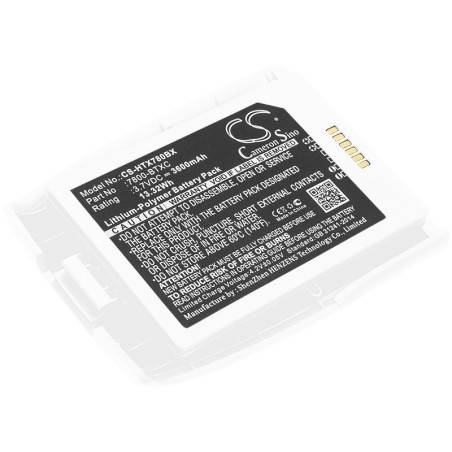 Batterie pour Dolphin 7800-BTXC (3600 mAh/13.32 Wh, 3.7 V)