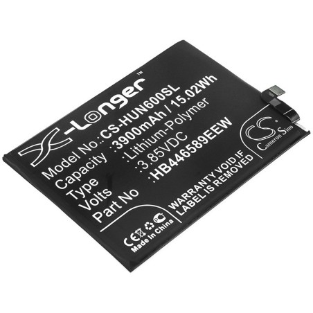 Batterie pour Huawei Nova 6 (3900 mAh/15.02 Wh, 3.85 V)