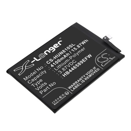 Batterie pour Huawei Nova 8 SE (4100 mAh/15.87 Wh, 3.87 V)