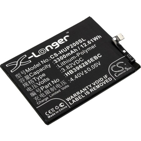 Batterie pour Huawei Honor 10 (3300 mAh/12.61 Wh, 3.82 V)