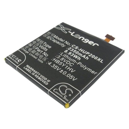 Batterie pour Huawei Ascend P2 (2350 mAh/8.93 Wh, 3.8 V)