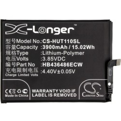 Batterie pour Huawei Mate 10 Lite LTE-A (3900 mAh/15.02 Wh, 3.85 V)